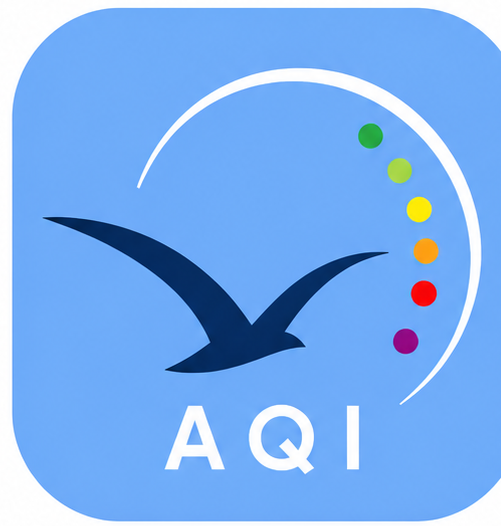 Blue Gull AQI app icon